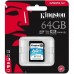 Карта памяти Kingston 64GB SDXC class 10 UHS-I U3 Canvas Go (SDG/64GB)