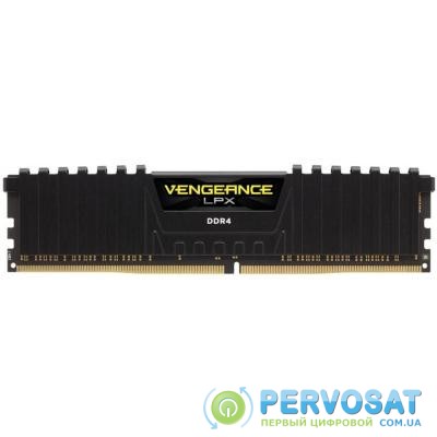 Модуль памяти для компьютера DDR4 16GB 2400 MHz Vengeance LPX Black CORSAIR (CMK16GX4M1A2400C16)