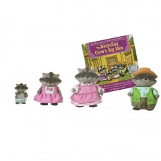 Набір фігурок Li`l Woodzeez Сім'я Єнотів Набір фігурок Li`l Woodzeez Сім'я Єнотів