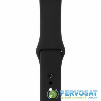 Смарт-часы Apple Watch Series 3 GPS, 38mm Space Grey Aluminium Case with Blac (MTF02GK/A)