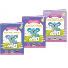 Книга English 200 words сезон 1-3 з інтерактивною здатністю Smart Koala, 3шт Книга English 200 words сезон 1-3 з інтерактивною здатністю Smart Koala, 3шт