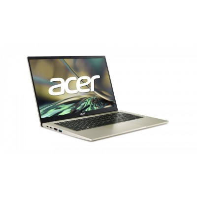 Ноутбук Acer Swift 3 SF314-512 14&quot; FHD IPS, Intel i7-1260P, 16GB, F1TB, UMA, Lin, золотистий