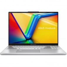 Ноутбук ASUS Vivobook Pro 16X K6604JV-K8079 16" WQXGA IPS, Intel i9-13980HX, 32GB, F1TB, NVD4060-8, NoOS, Сріблястий Ноутбук ASUS Vivobook Pro 16X K6604JV-K8079 16" WQXGA IPS, Intel i9-13980HX, 32GB, F1TB, NVD4060-8, NoOS, Сріблястий