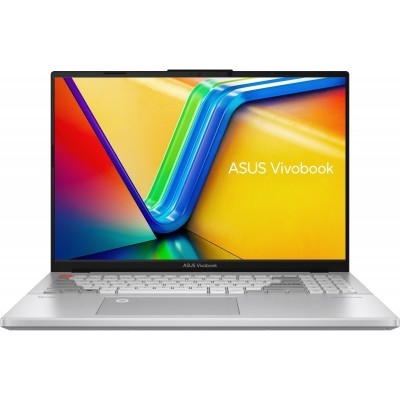 Ноутбук ASUS Vivobook Pro 16X K6604JV-K8079 16&quot; WQXGA IPS, Intel i9-13980HX, 32GB, F1TB, NVD4060-8, NoOS, Сріблястий