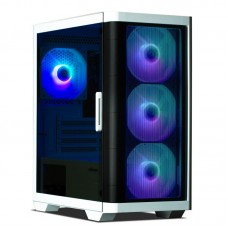 Корпус Zalman M4 без БЖ, 2xUSB3.0, 1xUSB2.0, 4x120мм ARGB, VGA 320мм, LCS ready, TG Side Window, mATX, білий Корпус Zalman M4 без БЖ, 2xUSB3.0, 1xUSB2.0, 4x120мм ARGB, VGA 320мм, LCS ready, TG Side Window, mATX, білий