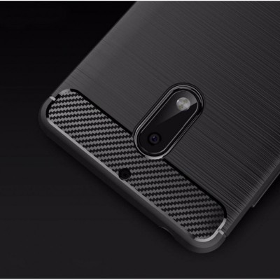 Чехол для моб. телефона для Nokia 3 Carbon Fiber (Black) Laudtec (LT-N3B)