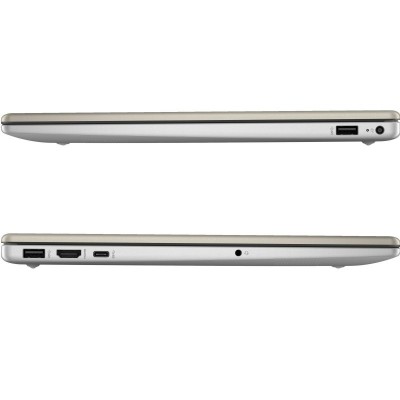Ноутбук HP 15-fd0148ua 15.6" FHD IPS AG, Intel i5-1334U, 16GB, F512GB, UMA, DOS, золотистий