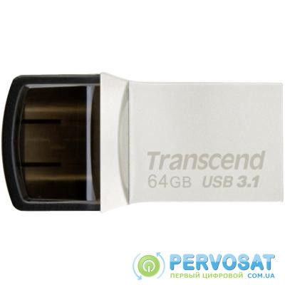 USB флеш накопитель Transcend 64GB JetFlash 890S USB 3.1 (TS64GJF890S)