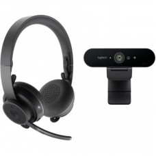 Веб-камера Logitech Pro Personal Video Collaboration Kit (Zone Wireless + BRIO) (991-000309) Веб-камера Logitech Pro Personal Video Collaboration Kit (Zone Wireless + BRIO) (991-000309)
