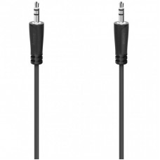 Кабель мультимедійний 3.5 mm Jack - 3.5 mm Jack Stereo 3 m Black Hama (00205115) Кабель мультимедійний 3.5 mm Jack - 3.5 mm Jack Stereo 3 m Black Hama (00205115)