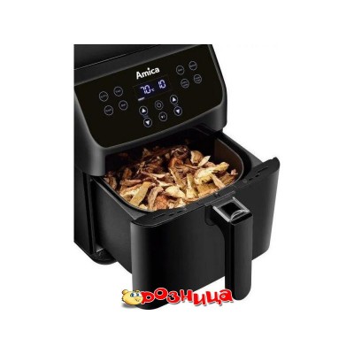 Мультипіч Amica 1850Вт, чаша-5.5л, сенсорне управл., 8 авто. программ, пластик, чорний