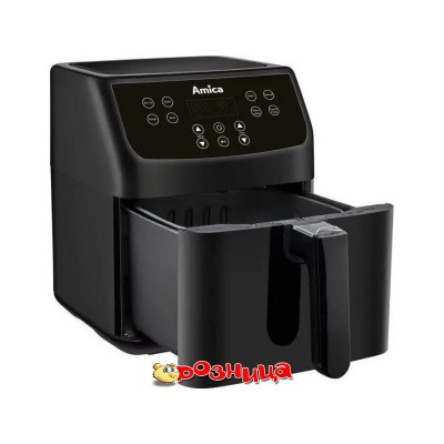 Мультипіч Amica 1850Вт, чаша-5.5л, сенсорне управл., 8 авто. программ, пластик, чорний
