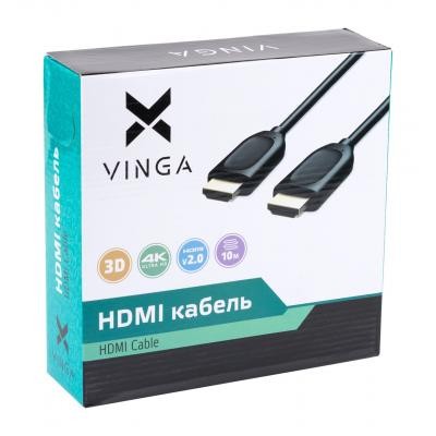 Кабель мультимедийный HDMI to HDMI 10.0m Vinga (HDMI03-10.0)