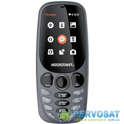 Мобильный телефон Assistant AS-201 Grey (873293012841)
