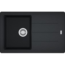 Мийка кухонна Franke Basis, фраграніт, прямокутник, з крилом, 780х500х200мм, чаша - 1, накладна, BFG 611-78, онікс Мийка кухонна Franke Basis, фраграніт, прямокутник, з крилом, 780х500х200мм, чаша - 1, накладна, BFG 611-78, онікс