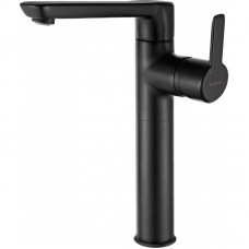 Змішувач для раковини Deante Arnika,  довж. виливу - 172мм, поворотний, 1важіль, чорний Змішувач для раковини Deante Arnika,  довж. виливу - 172мм, поворотний, 1важіль, чорний