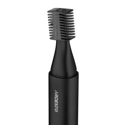 Тример ARDESTO TR-PWP, для носа і вух, сталь,USB-C > USB-A, чорний Тример ARDESTO TR-PWP, для носа і вух, сталь,USB-C > USB-A, чорний