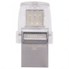 USB флеш накопичувач Kingston 128GB DataTraveler microDuo 3C USB 3.0/Type C (DTDUO3C/128GB) USB флеш накопичувач Kingston 128GB DataTraveler microDuo 3C USB 3.0/Type C (DTDUO3C/128GB)
