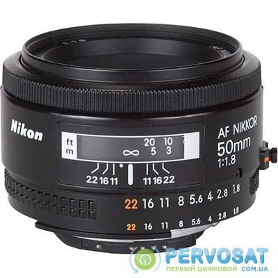 Объектив Nikkor AF 50mm f/1.8D Nikon (JAA013DA)