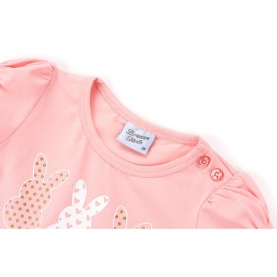 Плаття Breeze з кроликами (9091-104G-peach)