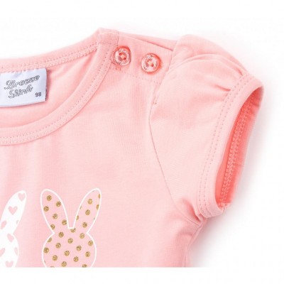 Плаття Breeze з кроликами (9091-104G-peach)