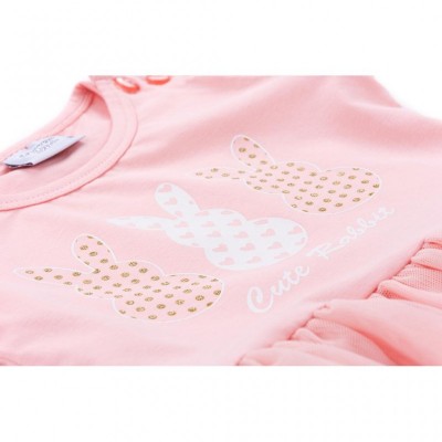 Плаття Breeze з кроликами (9091-104G-peach)