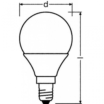Лампочка OSRAM 4058075480063
