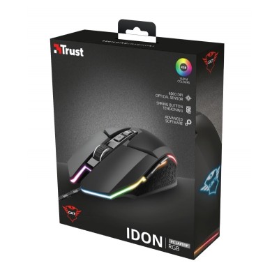 Миша ігрова Trust GXT 950 Idon Illuminated USB Black