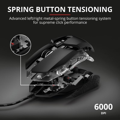 Миша ігрова Trust GXT 950 Idon Illuminated USB Black