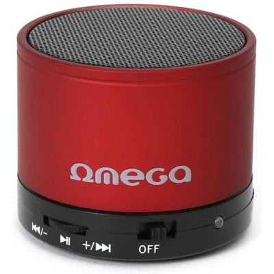 Акустична система OMEGA Bluetooth OG47R red (OG47R)