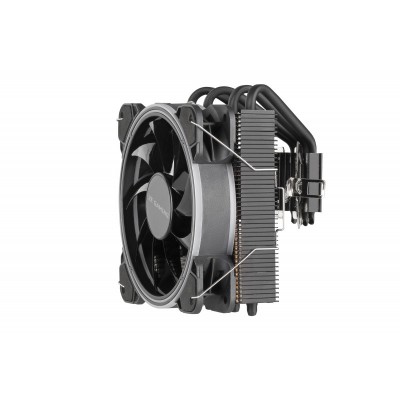 Процесорний кулер 2E Gaming Air Cool AC120T4-RGB, LGA1700, 2011, 1366, 1200, 115X, 775, AM5, AM4, AM3, AM3+, AM2, AM2+, FM2, FM1, 4pin PWM, TDP 130W