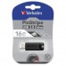 USB флеш накопитель Verbatim 16GB PinStripe Black USB 3.0 (49316)