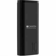 Батарея універсальна Canyon PB-103 10000mAh, Input 5V/2A, Output 5V/2.1A, Black (CNE-CPB010B) Батарея універсальна Canyon PB-103 10000mAh, Input 5V/2A, Output 5V/2.1A, Black (CNE-CPB010B)