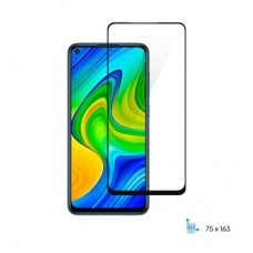 Скло захисне 2E Basic Xiaomi Redmi Note 9, 2.5D FCFG, black border (2E-MI-N9-SMFCFG-BB)