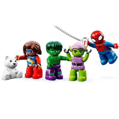 Конструктор LEGO DUPLO Super Heroes Людина-Павук і друзі: Пригоди на ярмарку