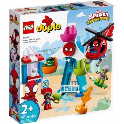 Конструктор LEGO DUPLO Super Heroes Людина-Павук і друзі: Пригоди на ярмарку