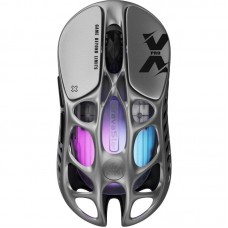 Миша GravaStar Mercury X Pro, 8K, BT/WL/USB-A, RGB, сірий Миша GravaStar Mercury X Pro, 8K, BT/WL/USB-A, RGB, сірий
