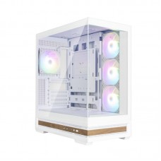 Корпус Zalman P40 NAMU без БЖ, 2xUSB3.0, 1x Type C, 3x120мм ARGB Reverse, 1x120мм ARGB, VGA 420мм, LCS ready, TG Side/Front Panel, ATX, білий Корпус Zalman P40 NAMU без БЖ, 2xUSB3.0, 1x Type C, 3x120мм ARGB Reverse, 1x120мм ARGB, VGA 420мм, LCS ready, TG Side/Front Panel, ATX, білий