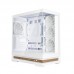 Корпус Zalman P40 NAMU без БЖ, 2xUSB3.0, 1x Type C, 3x120мм ARGB Reverse,  1x120мм ARGB, VGA 420мм, LCS ready, TG Side/Front Panel, ATX, білий