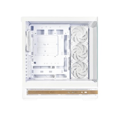 Корпус Zalman P40 NAMU без БЖ, 2xUSB3.0, 1x Type C, 3x120мм ARGB Reverse,  1x120мм ARGB, VGA 420мм, LCS ready, TG Side/Front Panel, ATX, білий