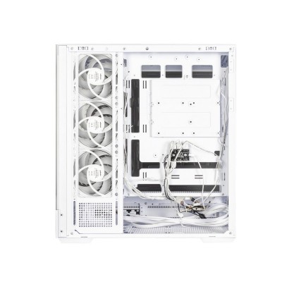 Корпус Zalman P40 NAMU без БЖ, 2xUSB3.0, 1x Type C, 3x120мм ARGB Reverse,  1x120мм ARGB, VGA 420мм, LCS ready, TG Side/Front Panel, ATX, білий
