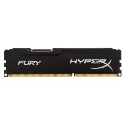 Модуль пам'яті для комп'ютера DDR3 8Gb 1600 MHz HyperX Fury Black Kingston (HX316C10FB/8)