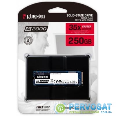 Накопитель SSD M.2 2280 500GB Kingston (SA2000M8/500G)