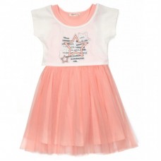 Плаття Breeze з топом із зіркою (14364-134G-cream) Плаття Breeze з топом із зіркою (14364-134G-cream)