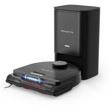 Робот-пилосос Rowenta миючий X-Plorer Serie 240+ AI Animal & Allergy, 8000ПаВт, h=9.7см, 0.22л, конт пил -0.35л, автон. робота до 120хв, чорний