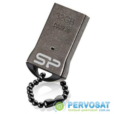 USB флеш накопитель Silicon Power 32GB Touch T01 Black (SP032GBUF2T01V3K)