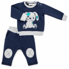 Набір дитячого одягу Breeze з зайцем (9513-74B-blue) Набір дитячого одягу Breeze з зайцем (9513-74B-blue)