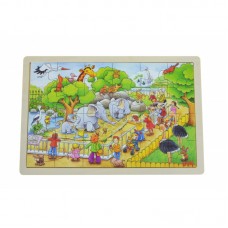 Пазл дерев'яний goki Зоопарк 57808 Пазл дерев'яний goki Зоопарк 57808
