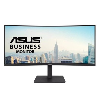 Монітор Asus 34&quot; VA34VCPSN 2xHDMI, DP, USB-C, 3xUSB, RJ-45, MM, VA, 3440x1440, 21:9, 100Hz, 4ms, CURVED, HAS