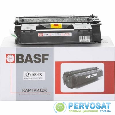 Картридж BASF для HP LJ P2015/P2014/M2727 аналог Q7553X Black (KT-Q7553X)